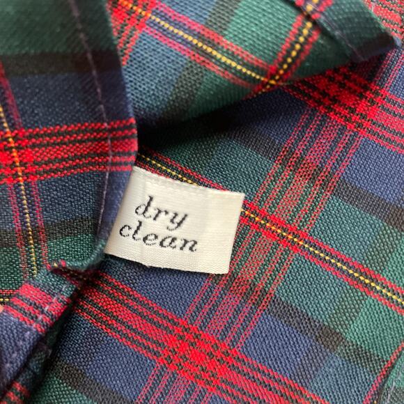 Pendleton Vintage Mens Sz M Maclennan Plaid Button Down Shirt Red Green - Picture 8 of 13